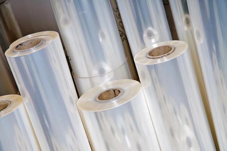 Плёнка ОПП 40 мкм без печати 200 грамм (0,6 метра). фото 1