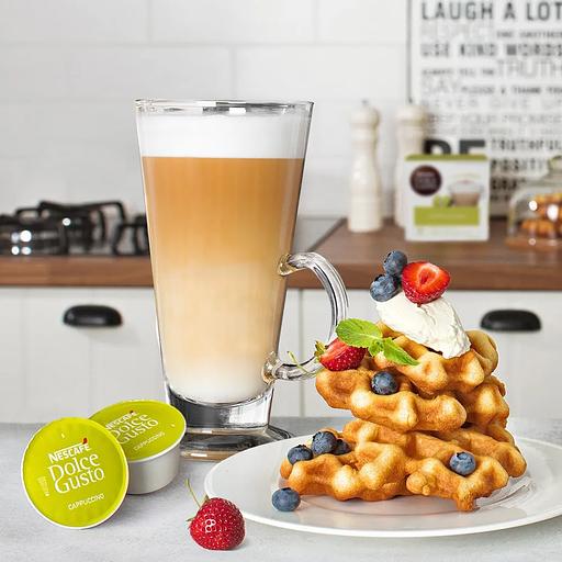 Кофе в капсулах для кофемашин Nescafe Dolce Gusto Cappuccino, 16 капсул ОПТ фото 8