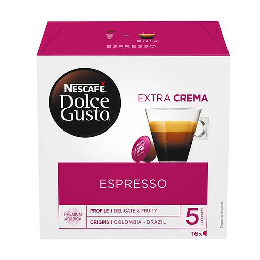 Кофе в капсулах для кофемашин Nescafe Dolce Gusto Espresso, 16 капсул ОПТ фото 1