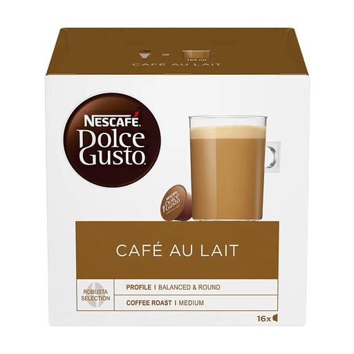 Кофе в капсулах для кофемашин Nescafe Dolce Gusto Café Au Lait, 16 капсул ОПТ фото 2