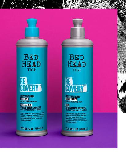 Увлажняющий шампунь для сухих и поврежденных волос TIGI «Bed Head Recovery» 400 мл ОПТ фото 6