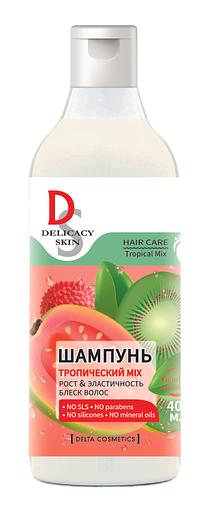 Шампунь Delta «Тропический Mix» 400 мл ОПТ фото 1