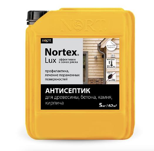 Антисептик «NORTEX-LUX» для древесины, бетона, камня, кирпича 5 кг, опт фото 1