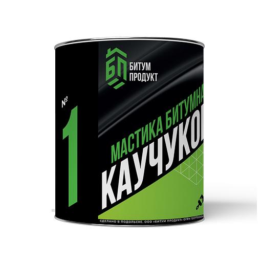 Мастика битумная каучуковая СБС, 2 кг фото 1