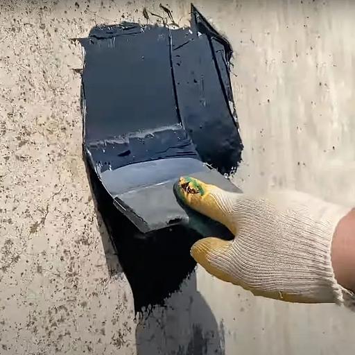 Bitumen waterproofing mastic, 2 kg фото 4
