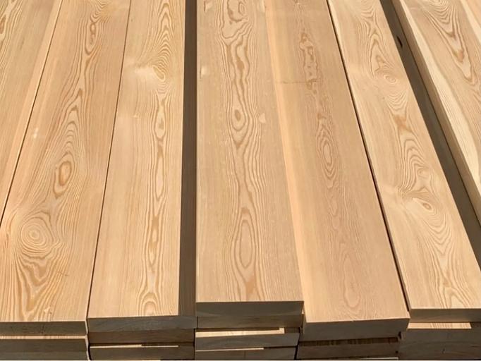 Larch deck board width 140 mm, wholesale фото 1