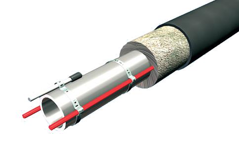 Трубопроводы с подогреваемым кабелем-спутником (ПКС) ОПТ фото 1