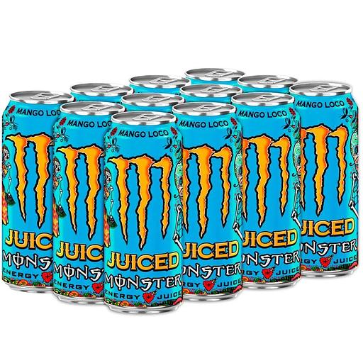 Напиток энергетический «Monster Energy Mango Loco» 500 мл ОПТ фото 3