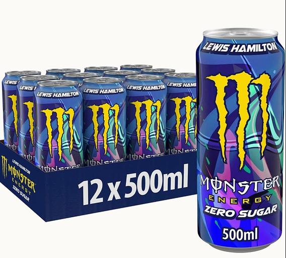 Энергетикалық сусын "Moster Lewis Hamilton Zero Sugar" 500 мл ОПТОМ фото 2