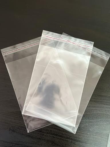 Полипропиленовые БОПП пакеты с клеевым клапаном 100×150×3 мм фото 2