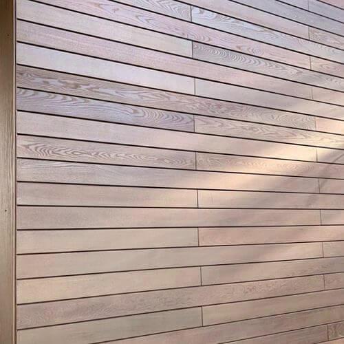 Фасад тақтасы Термоясень (косой планкен) опт фото 7