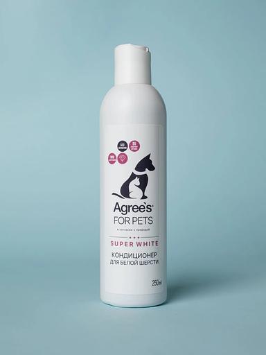 Кондиционер Agree’s FOR PETS для белой шерсти животных 250 мл, опт фото 1
