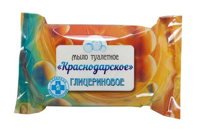 Мыло туалетное Краснодарское «Глицериновое» фото 1