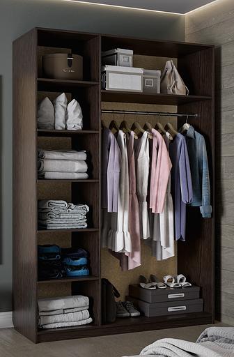 Шкаф Проектмебель распашной трёхдневный 150×55×230h см, опт фото 3