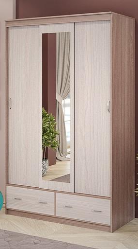 Sliding wardrobe Projectmebel “Rolm” 135×60×222h cm, wholesale фото 4