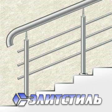 Перила с 3 ригелями на штифте фото 1