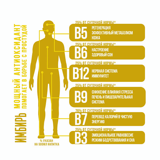 Витаминный напиток «Vit Up цитрус-имбирь» 0,5 л фото 3