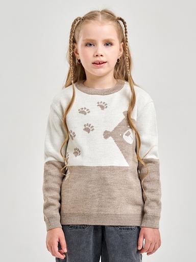 Джемпер "Аю" ашық қоңыр, қыздарға арналған ОПТОМ фото 1