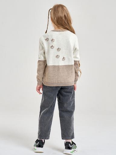 Джемпер "Аю" ашық қоңыр, қыздарға арналған ОПТОМ фото 7