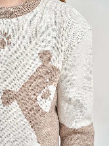 Джемпер "Аю" ашық қоңыр, қыздарға арналған ОПТОМ фото 9