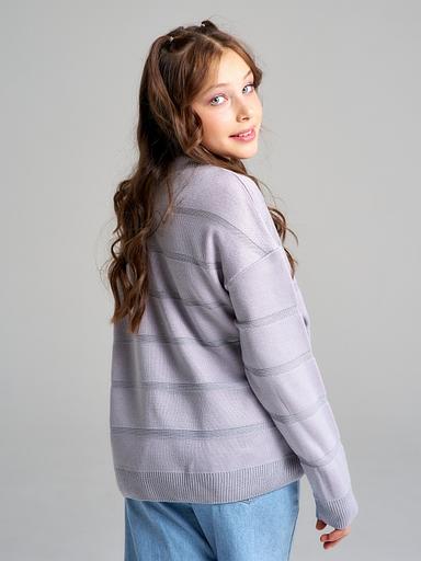 Jumper "Stop" gray-pink, for girls WHOLESALE фото 5