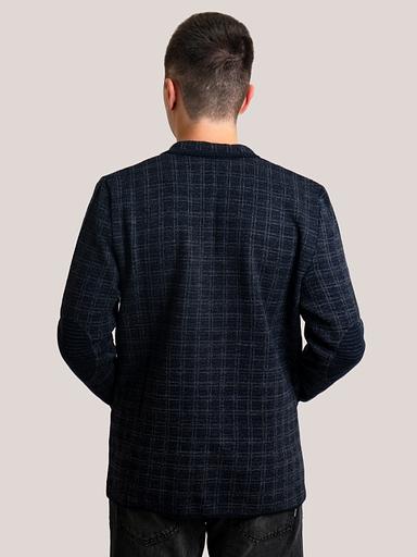 男士开衫“Osip”蓝色批发 фото 2