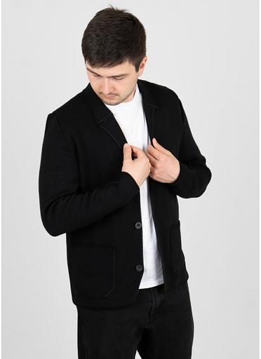 Кардиган мужской «Остап» чёрный ОПТ фото 3