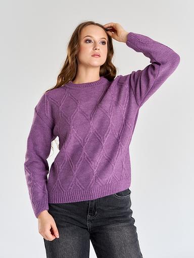 Women's jumper "Star" lilac WHOLESALE фото 3