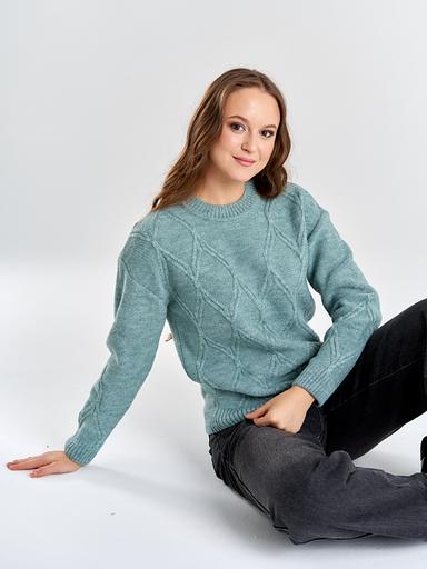 Women's jumper "Star" pistachio WHOLESALE фото 3