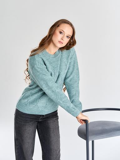 Women's jumper "Star" pistachio WHOLESALE фото 5