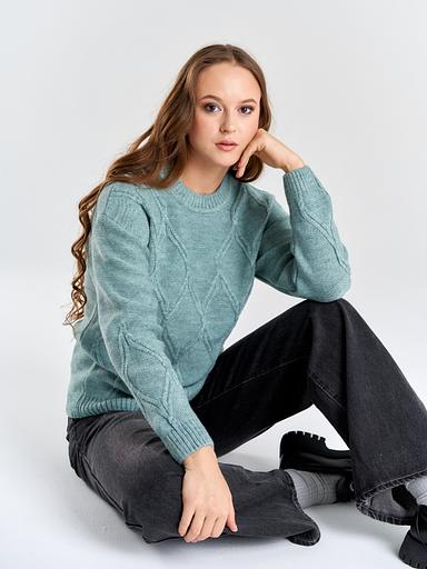 Women's jumper "Star" pistachio WHOLESALE фото 8