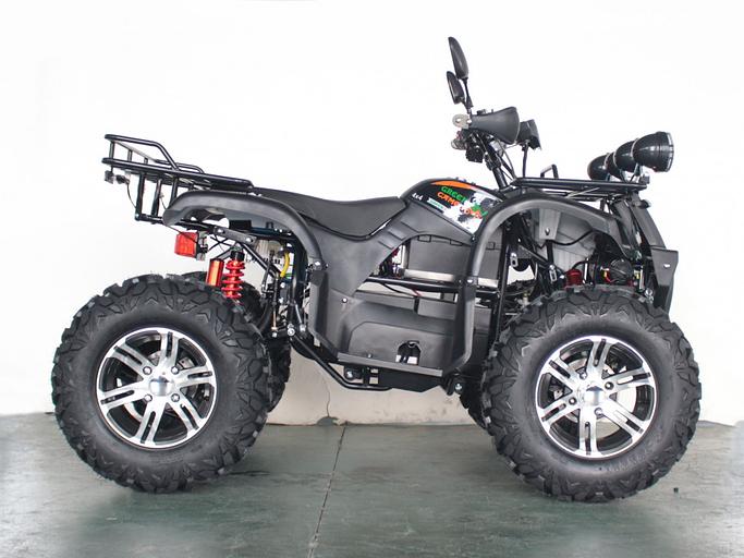 Квадроцикл GreenCamel Сахара A4500 4x4 чёрный (72V 4000W R12 alum дифференциал) фото 1
