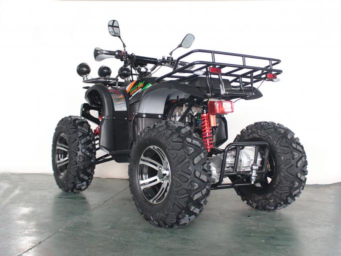 Квадроцикл GreenCamel Сахара A4500 4x4 чёрный (72V 4000W R12 alum дифференциал) фото 4