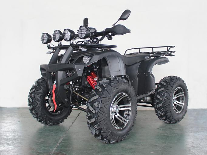 Квадроцикл GreenCamel Сахара A4500 4x4 чёрный (72V 4000W R12 alum дифференциал) фото 7
