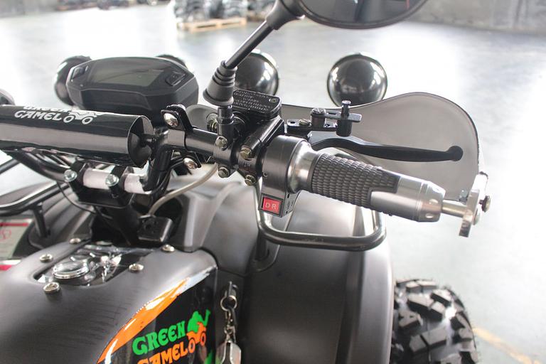 Квадроцикл GreenCamel Сахара A4500 4x4 чёрный (72V 4000W R12 alum дифференциал) фото 9