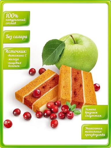 Пастила Белёвская с брусникой без сахара 2 штуки по 100 грамм ОПТ фото 2