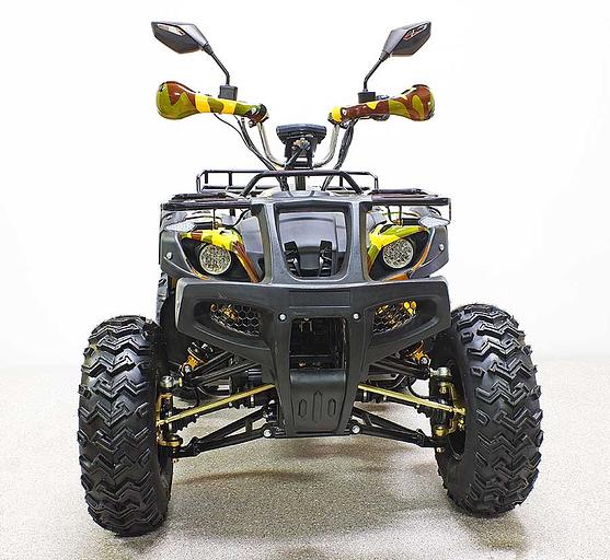 Квадроцикл GreenCamel Сахара AWD 4x4 армейский жёлтый (60V 2x2kW R10 alum Дифференциал) фото 3
