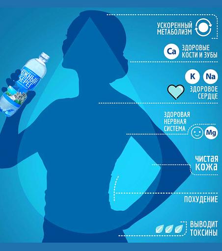 Вода негазированная «Южный Берег» 2,25 л фото 2