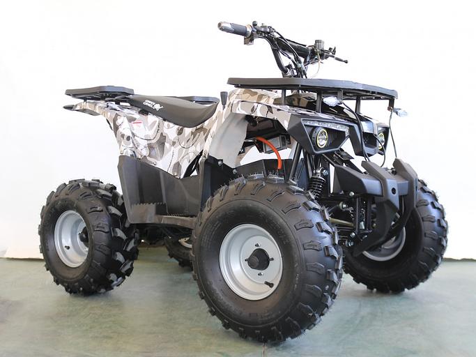Квадроцикл GreenCamel Атакама T240 белый камуфляж (48V 1000W R8 Дифференциал) пониженная фото 7
