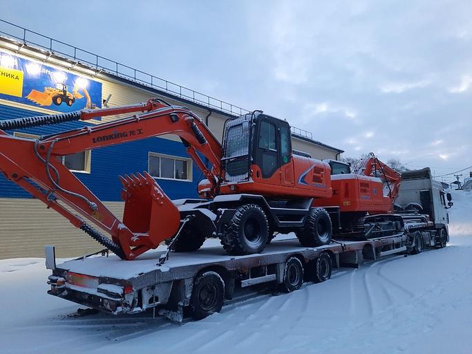 Колёсный экскаватор «Lonking CDM6150W» фото 4