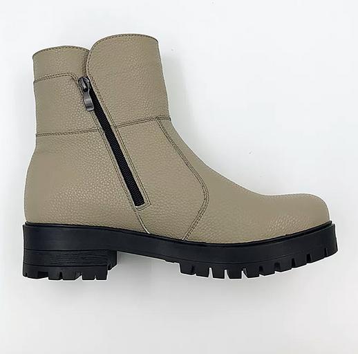 Ботильоны BuzShoes экокожа хаки ОПТ фото 1