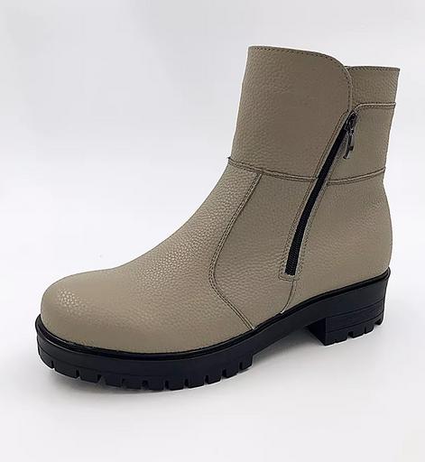 Ботильоны BuzShoes экокожа хаки ОПТ фото 2