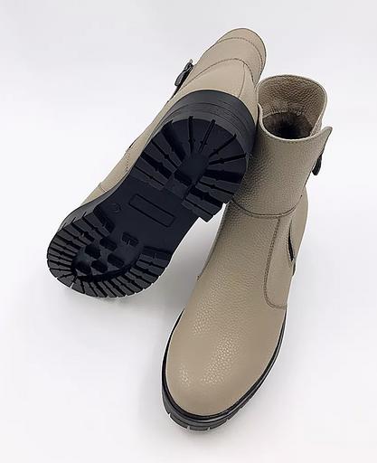 Ботильоны BuzShoes экокожа хаки ОПТ фото 6