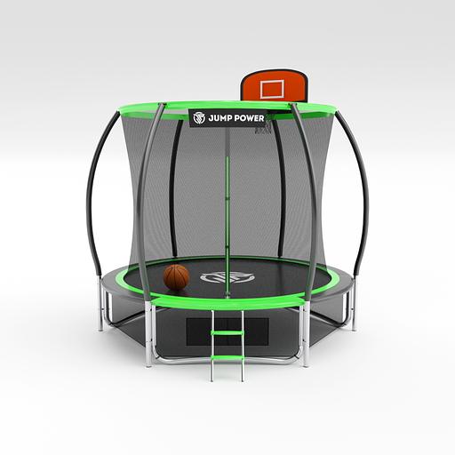 Батут Jump Power 8 ft Pro Inside Basket Green, опт фото 1