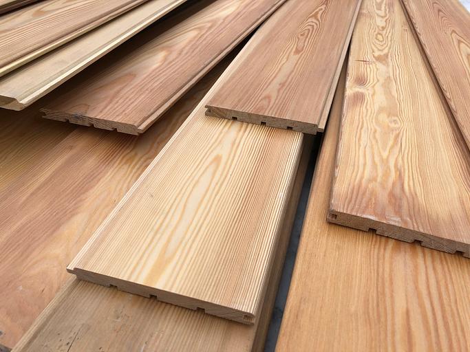 Lining calm cedar Extra 2000-6000×90-145×14 mm фото 1