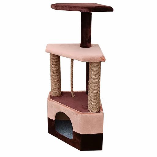 Игровой комплекс с домиком для кошки Zoofabrika Г80.65-К1.01-U ОПТ фото 2