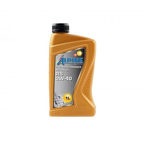 Synthetic motor oil Alpine RS 0W-40, 1 l, wholesale фото 1