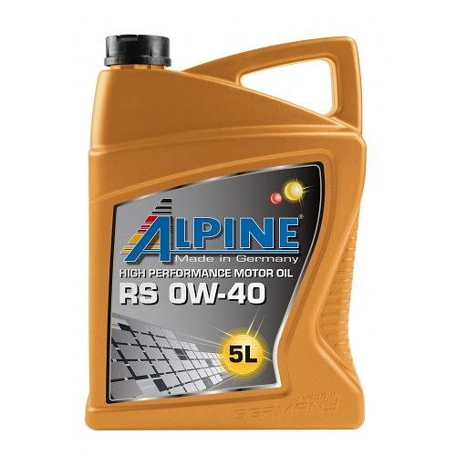 Synthetic motor oil Alpine RS 0W-40, 5 l, wholesale фото 1