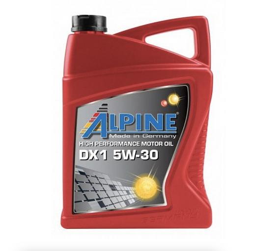 Масло моторное синтетическое Alpine DX1 5W-30, 4 л, опт фото 1