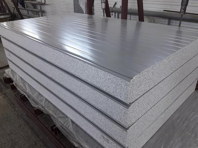 Sandwich wall panels with expanded polystyrene 200 mm, wholesale фото 1